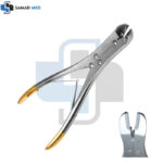 Wire Pin Cutter Curved 18cm TC