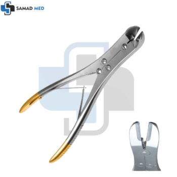 Wire Pin Cutter Curved 18cm TC