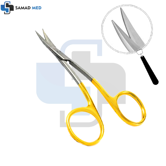 Iris Scissors 11.5 cm double curved Tc Iris Scissors 11.5 cm double curved Tc
