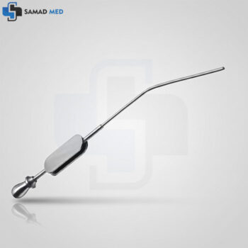 Zoellner Suction Tube stainless steel ENT surgical instrument
