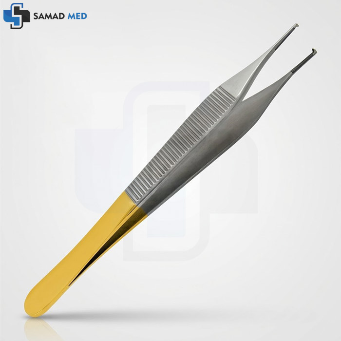 Adson Tissue Forceps T.C 12cm Adson Tissue Forceps T.C 12cm stainless steel plastic surgery instrument
